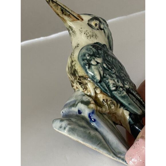 VINTAGE STANGL KINGFISHER BIRD EUC - Picture 9 of 12